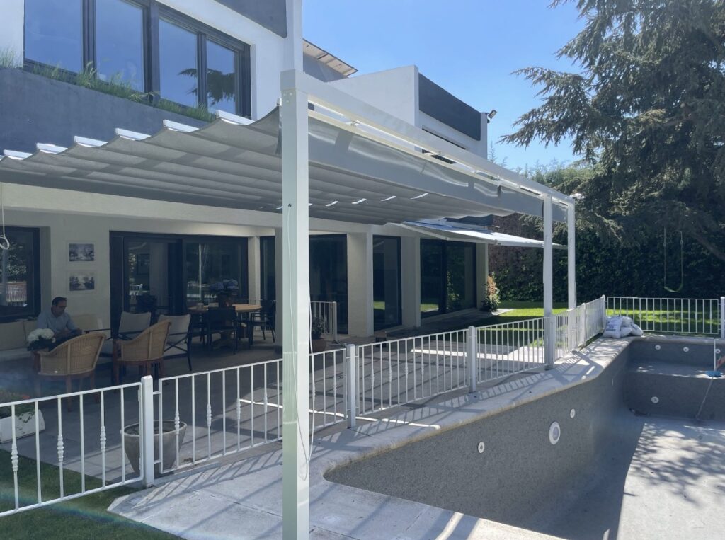 Marfil Espacios Pérgolas y toldos