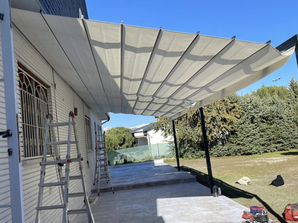 Marfil Espacios Pérgolas y toldos