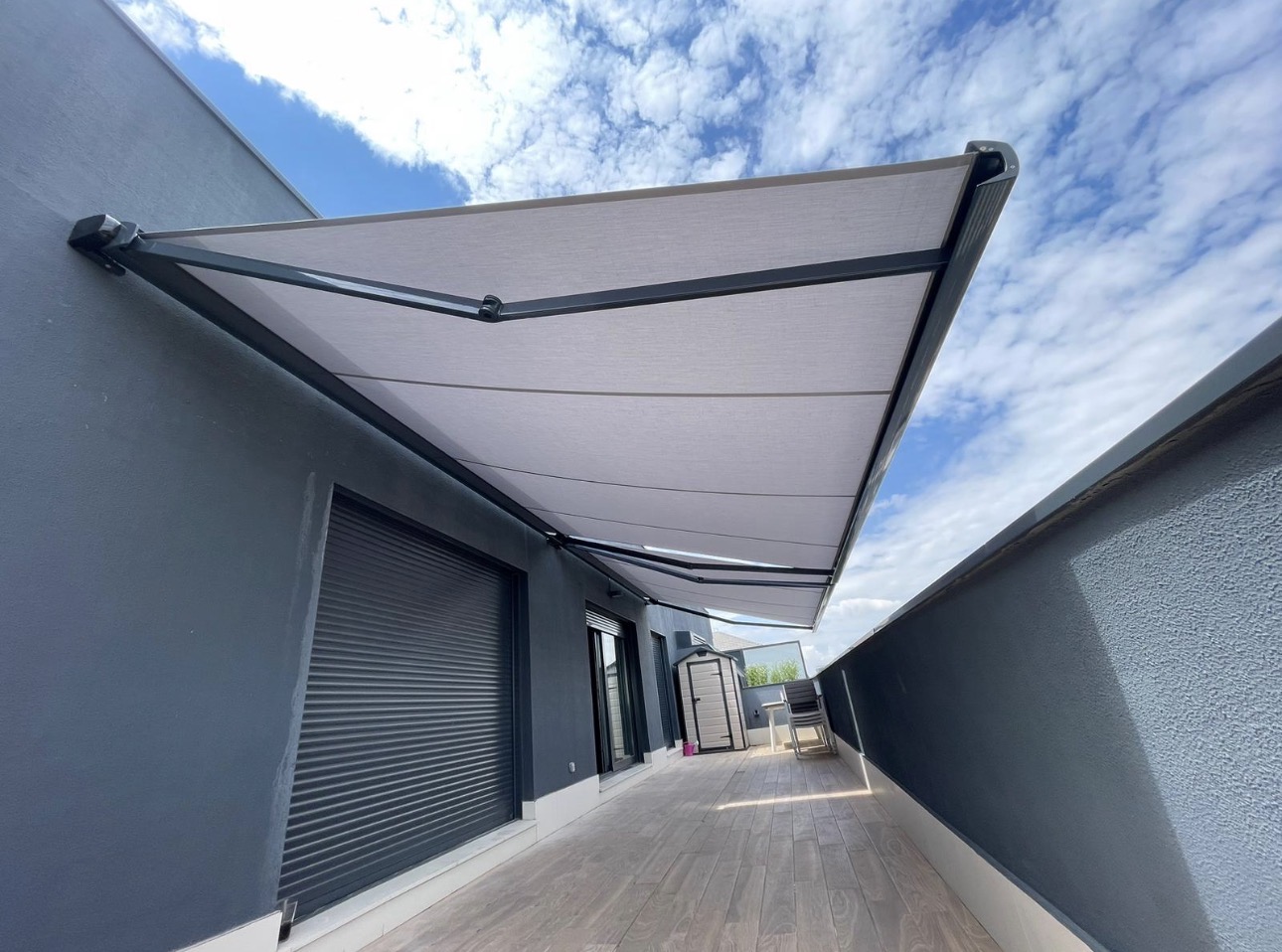 Madrid Marfil Espacios Toldos y Pérgolas